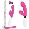Rabbit GLOSSY Elvis - Masseur intime à double moteur