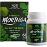 Cápsules pour hommes HOT Moringa Men - Vitalité masculine.