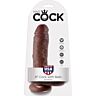 Dildo King Cock 8" - Tactile Réaliste et Testicules