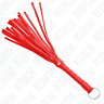 Fouet KINK Mini Rouge 28 CM - Accessoire de jeu érotique