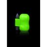 Aïe ! Masturbateur avec Vibromasseur Fluorescent - Glow in the Dark