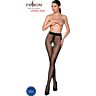 Medias PASSION WOMAN GARTER & STOCK avec ouverture entre les cuisses