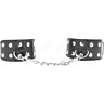 Esposas KINK - Muñequeras con doble línea de tachuelas