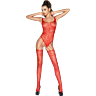 Bodystocking PASSION WOMAN BS034 avec ouverture sexy