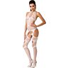 Bodystocking PASSION WOMAN BS053 avec ouverture sexy