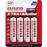 Piles Alcalines AIWA X-TRA AA LR6 - Haute capacité