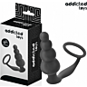 Plug Anal Addicted Toys Modèle 5 avec Anneau Testiculaire