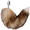 Plug Anal DARKNESS TAIL BUTT PLUG SILVER - Confort et esthétique