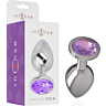 Plug Anal Intense avec joyau de diamant - Taille M