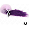 Plug Anal KINK PLEASURE PLUGS TAILLE M avec Queue Synthétique