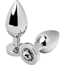 Plug Anal METAL HARD 7.62CM en Acier et Cristal