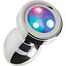 Plug anal S Pleasures Metal IRIS, pointe conique