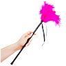 Plumeau érotique SecretPlay 40 cm à plumes