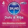 Préservatifs SKINS Dots & Ribs | Plaisir et stimulation