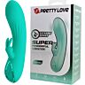 Vibrateur Pretty Love DJ Stick avec stimulateur clitoridien