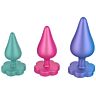 Kit d'entrainement anal ROMP Luster avec base fleurie