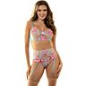Conjunto de lencería sexy SUBBLIME 954109 diseño floral