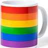 Tasse PRIDE avec drapeau LGBT en boîte kraft