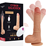 Vibrateur Cyber Silicock Mr Rick 20.9 cm avec télécommande