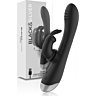 Vibromasseur Rabbit BLACK&SILVER Adam double stimulation