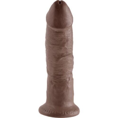Dildo KING COCK 9 marron 22.9 cm - Sensation réaliste