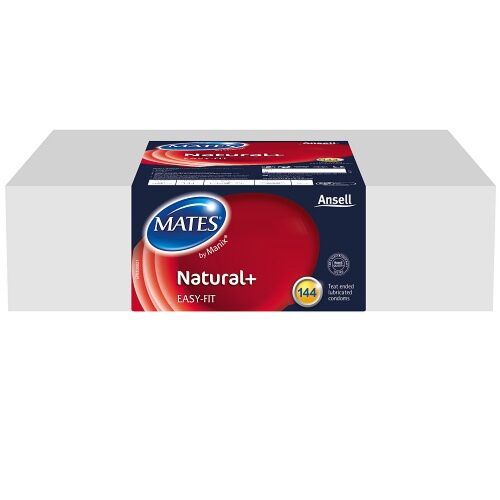 Préservatif Mates Natural+ 144 Pack Clinic