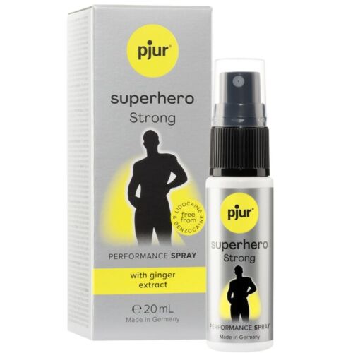 Spray retardant PJUR Superhero Strong 20 ml pour hommes