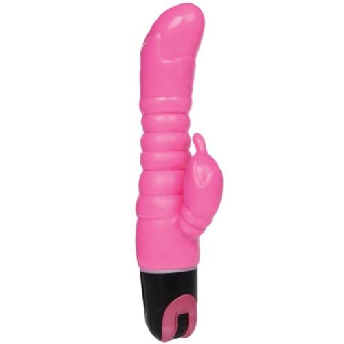 Vibrateur BAILE 22.5 CM avec stimulateur clitoridien