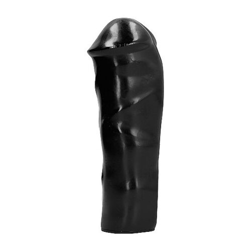 Dildo All Black 20 cm | Silicone hypoallergénique