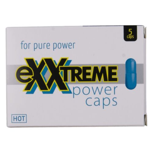 Pills pour hommes HOT EXXTREME POWER CAPS 5 unités