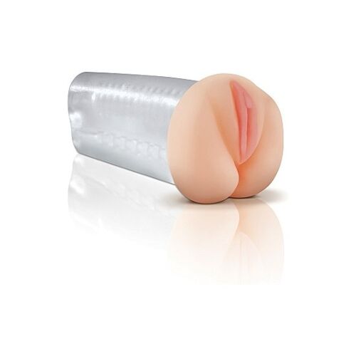 Masturbateur EXTREME TOYZ Transparent avec vue de la pénétration