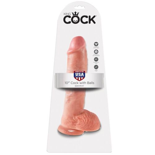 Dildo King Cock 10 - Tactile réaliste et détails raffinés