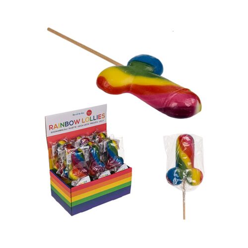 Sucette pénis Out Of The Blue, grande et festive