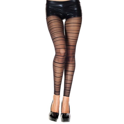 LEGGINS CON RAYAS VERTICALES NEGRO