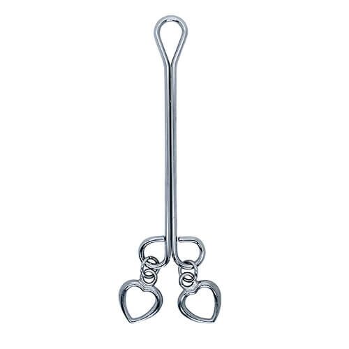 Clit Teaser Bound to Please Clip avec charms en cœur