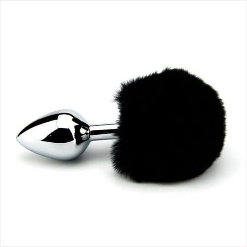 Butt Plug Furry Fantasy avec Queue de Lapin Negro