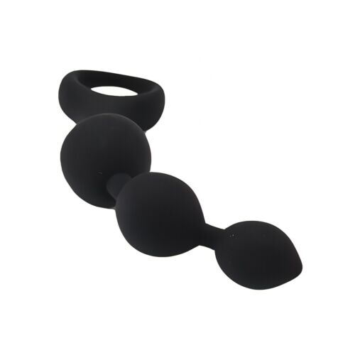 Perles Anales Loving Joy Triple Ripple Negro