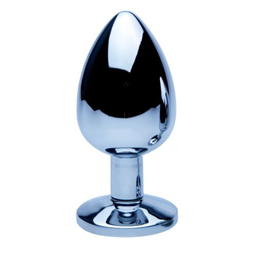 Plug anal Precious Metals Large con base joya Plata