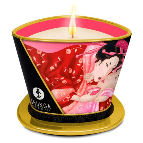 Bougie de massage Shunga Cherry Blossom 170 ml