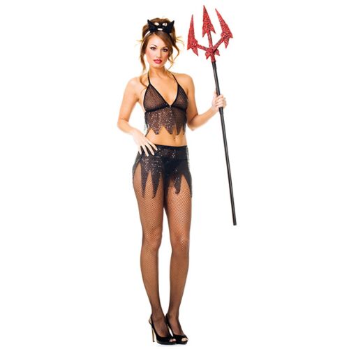 Costume diablesse Music Legs Taille S/M