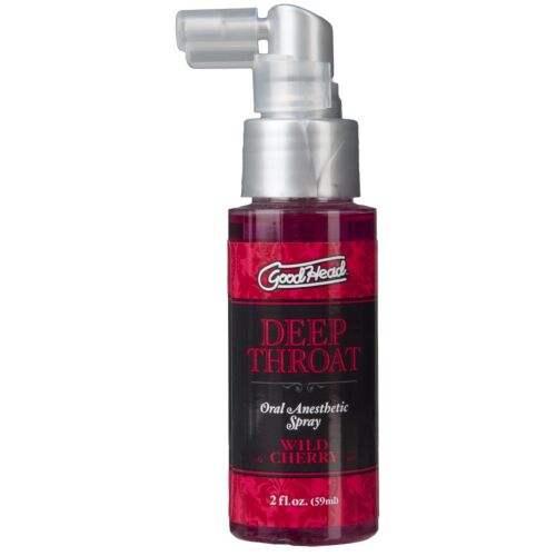 Spray de gorge Doc Johnson Good Head Cerise sauvage 59ml