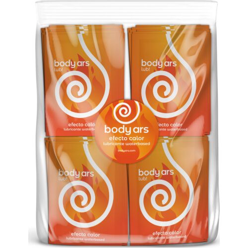 Lubrifiant à base d'eau Body Ars Efecto Calor en monodoses
