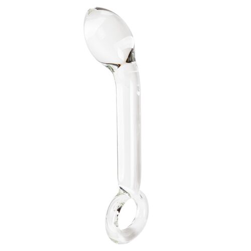 Dildo en verre S Pleasures LIBRA pour point G et prostate