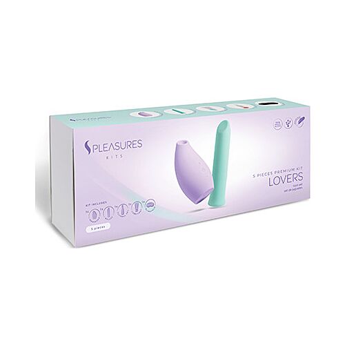 Kit Lovers S Pleasures Kits ? 2 jouets en silicone