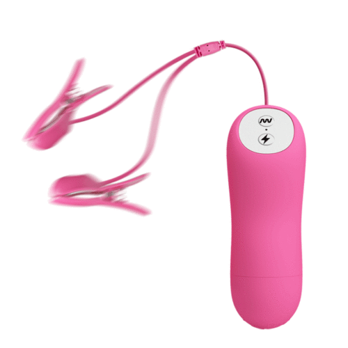 Pinces Vibrantes BAILE - ROMANTIC WAVE avec électrochoc