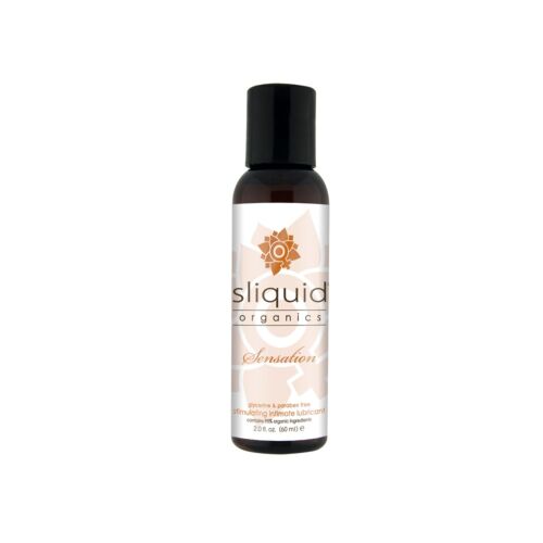 Lubrifiant Sliquid Organics Sensations 59 ml avec menthol