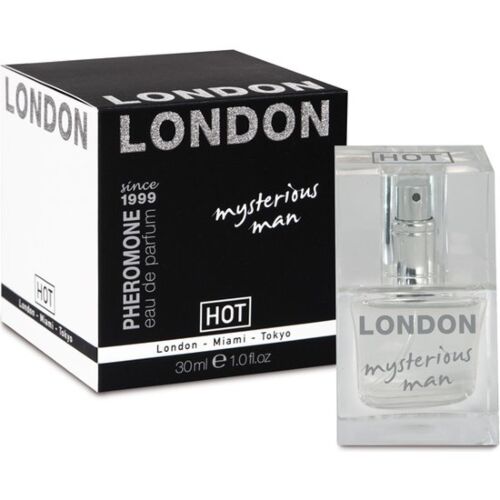 Parfum pour homme HOT London Mysterious 30ml avec phéromones