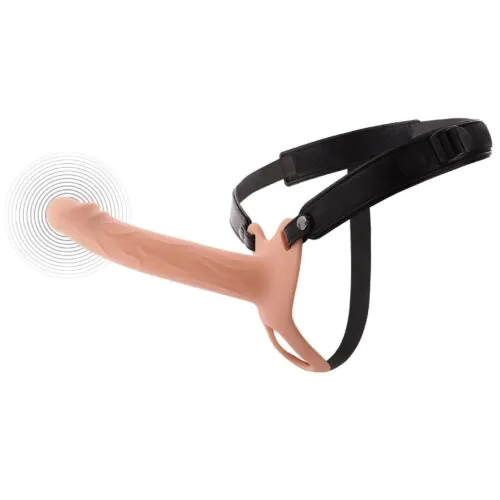 Harnais Pénis HIDDEN DESIRE INFERNO 20 cm avec vibration