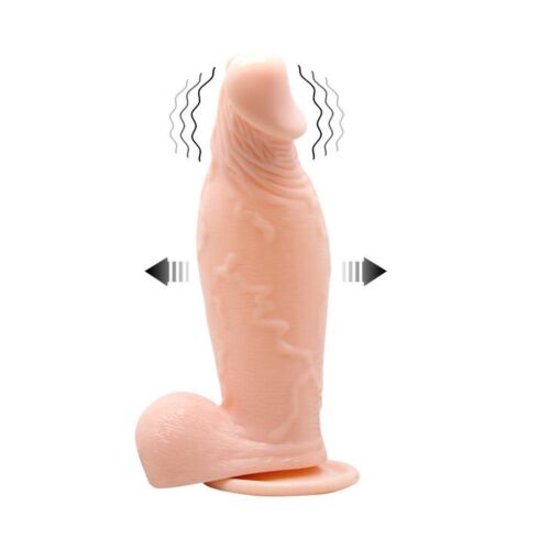 Dildo Gonflable BAILE avec Ventouse et Vibration Multivitesse