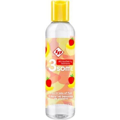 Lubrifiant ID 3SOME Fraise Banana 4 fl oz